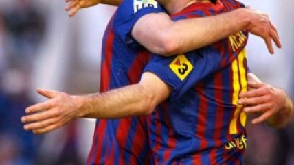Fútbol: Barcelona batió a Racing de Santander con dos goles de Messi