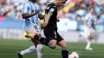 Málaga de Manuel Pellegrini venció por 1-0 a Valencia en La Rosaleda