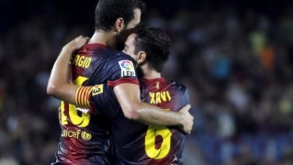 La quinta victoria consecutiva de Barcelona en la liga española