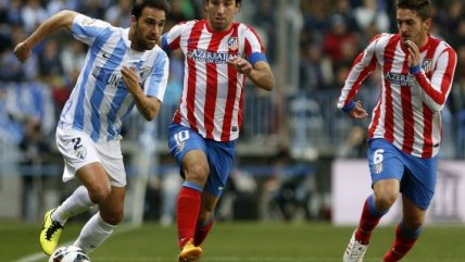 El empate entre Málaga y Atlético Madrid por la liga española