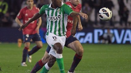Francisco Silva anotó en la derrota de Osasuna frente a Real Betis