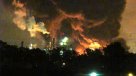 El gigantesco incendio en refinería de YPF en Argentina
