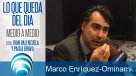 Marco Enríquez-Ominami detalló propuestas de reforma previsional y educacional