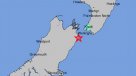 Fuerte sismo remeció Nueva Zelanda