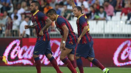 FC Barcelona triunfó sobre Almería con Alexis Sánchez como titular