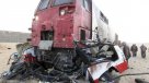 El fatal accidente entre un tren, un microbús y un auto en Egipto