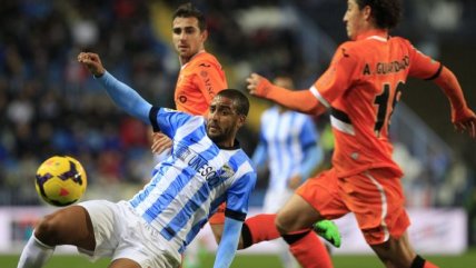 El empate de Málaga y Valencia en La Rosaleda