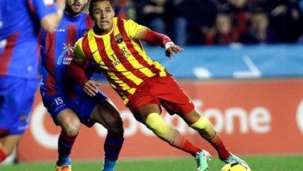 FC Barcelona de Alexis Sánchez empató con Levante por la liga española