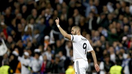 Benzema anotó su segundo personal y desnivelaba en favor de Real Madrid