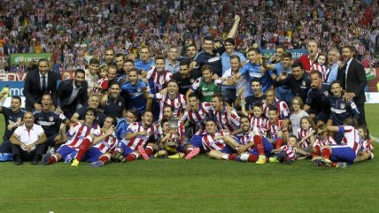 Atlético de Madrid alcanzó su segunda Supercopa de España