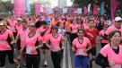 Corrida contra el cáncer de mama reunió a más de 4 mil personas