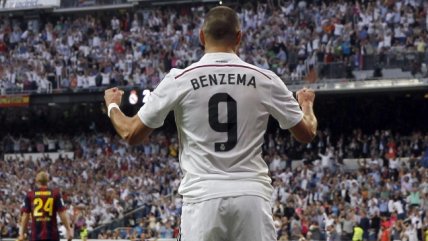 Karim Benzema liquidó el triunfo de Real Madrid en el clásico ante FC Barcelona