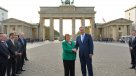 Presidenta Bachelet recorrió la Puerta de Brandeburgo en Berlín