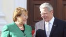 Michelle Bachelet se reunió con presidente alemán, Joachim Gauck