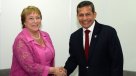 Bachelet sostuvo reunión bilateral con Humala