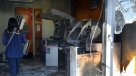 Delincuentes causaron incendio en sucursal de BancoEstado en Concepción