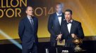 El particular festejo de Cristiano Ronaldo tras ganar el Balón de Oro
