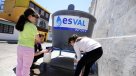 Esval ha regularizado 60 por ciento de suministro de agua en Valparaíso tras corte