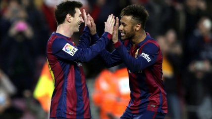 La tripleta de Lionel Messi en la goleada de FC Barcelona sobre Levante