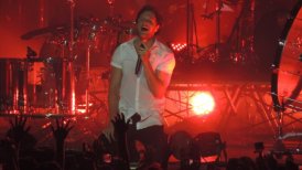 Dan Reynolds no se cansó de declarar su amor eterno a Chile y Sudamérica durante el show.