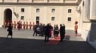 La llegada de la Presidenta Bachelet al Vaticano