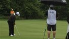 Felipe Aguilar se mantiene como líder en el golf de Toronto