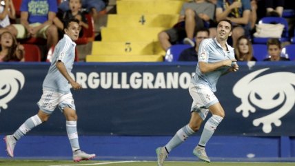 Revisa el gol de Fabián Orellana en triunfo de Celta sobre Levante
