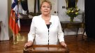 Bachelet: Chile seguirá progresando y no nos veremos obligados a recortar gastos