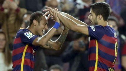 El "poker" de Neymar en la victoria de Barcelona sobre Rayo Vallecano