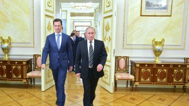 Fotos La Sorpresiva Reuni N Entre Vladimir Putin Y Bachar Al Asad En