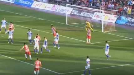 El gol de Lorenzo Reyes para Almería en el empate ante Ponferradina