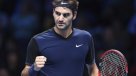 Roger Federer pasó invicto a semifinales del Masters de Londres