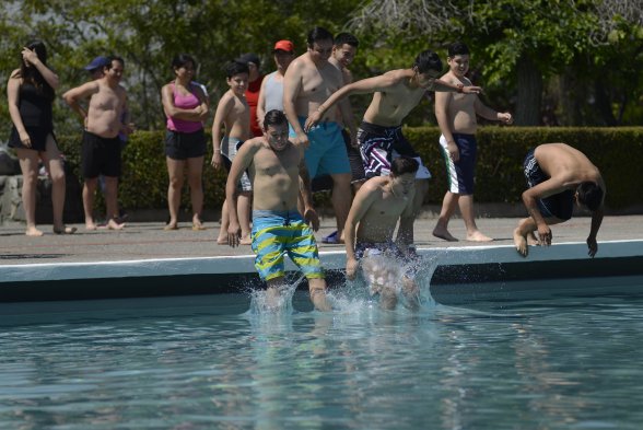 Fotos Piscina Del Cerro San Crist Bal Abri Su Temporada Cooperativa Cl