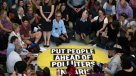 Protesta en Australia para exigir a las autoridades prevenir el cambio climático
