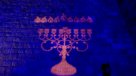 Israelíes celebran el Hanukkah con tradicional juego de luces