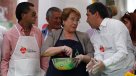 Presidenta Bachelet preparó una cena navideña en el marco de Elige Vivir Sano