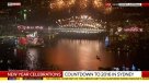 Australia celebró el Año Nuevo con su tradicional show pirotécnico