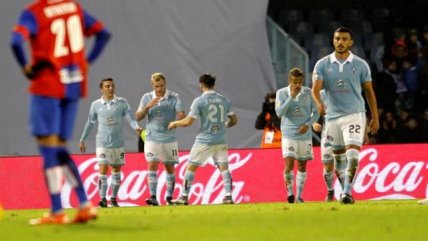 Celta de Vigo se impuso a Levante con gol de Fabián Orellana