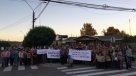 Comunidad de Mulchén protestó para evitar llegada de nuevos reos a la zona