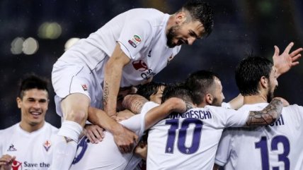 Fiorentina goleó a Lazio con Matías Fernández en cancha