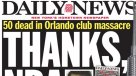 Medio de EE.UU. y masacre en Orlando: Gracias Asociación Nacional del Rifle