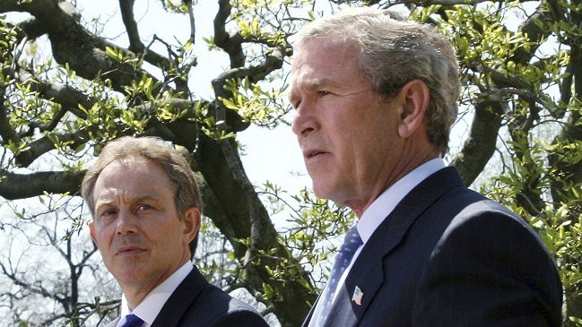  Blair apoyó invasión a Irak basado en 