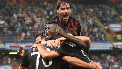 Carlos Bacca le dio la victoria a AC Milan sobre Sampdoria