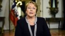 Fiestas Patrias: Presidenta Bachelet saludó a chilenos residentes en el extranjero