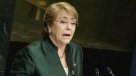 Michelle Bachelet en la Asamblea General de la ONU