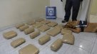 Perro de Aduanas decomisó 21,5 kilos de marihuana en Iquique