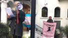 Organización de la diversidad sexual protestan en sede de la UDI