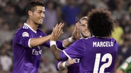 Real Madrid logró una apabullante victoria como visitante sobre Real Betis