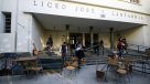 Estudiantes depusieron la toma del Liceo Lastarria de Providencia