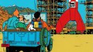 Una página de un cómic de Tintin fue subastado por monto récord